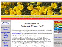 Tablet Screenshot of ehmken-hoff.de
